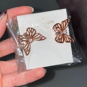 Kate Spade Butterfly Earrings 🦋